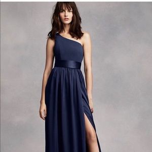 Vera Wang Bridesmaid Dress in Marine